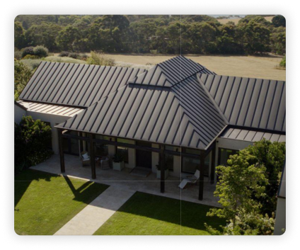 Completed Colorbond roof by Green Homes Improvements